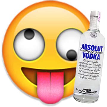 vodka bottle emoji|More.